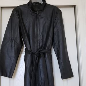 Worthington Black Leather Jacket